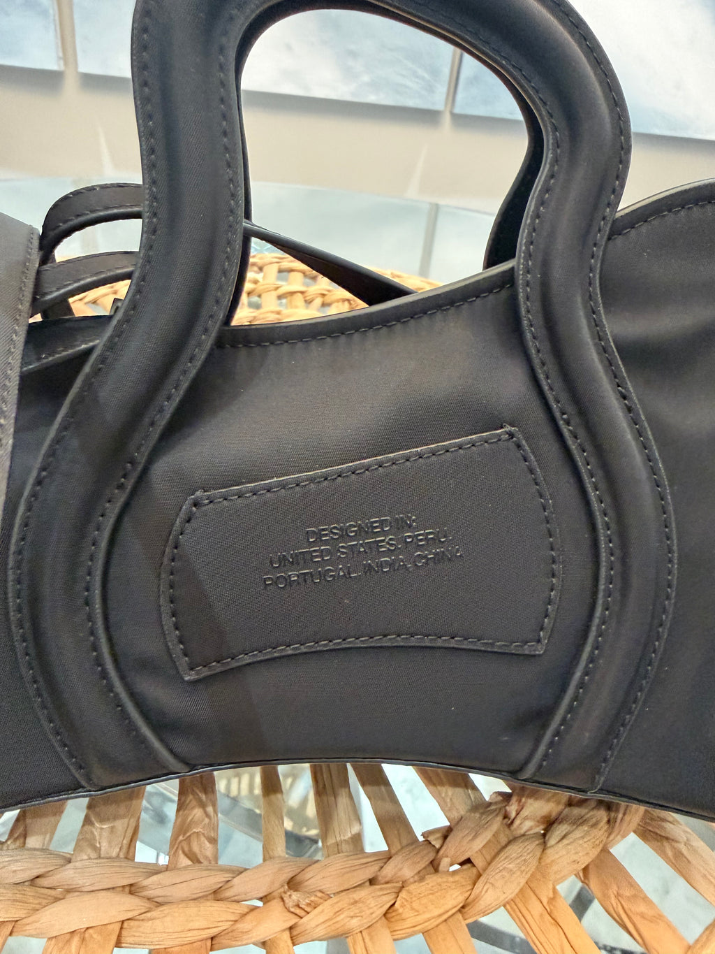 MSCHF Global Supply Chain Telephone Handbag – Rare Black Nylon Edition